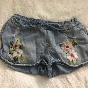 jean shorts